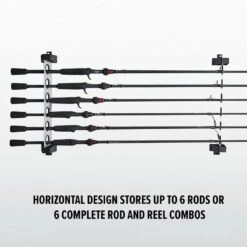 Abu Garcia Vertical 11 Rod Rack 23 Abu Garcia Vertical 11 Rod Rack -Fox Verkoopwinkel 4120286 Abu Garcia Vertical 11 Rod Rack 10