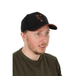 Fox Collection Baseball Cap Black & Orange -Fox Verkoopwinkel 4507630Fox Collection Baseball Cap Black Orange 4