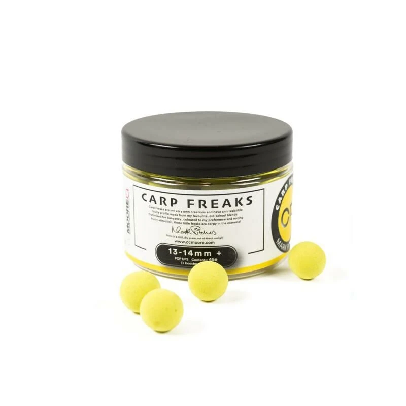 CC Moore Carp Freaks + Pop Ups Yellow 13-14mm 4 CC Moore Carp Freaks + Pop Ups Yellow 13-14mm - Afbeelding 2
