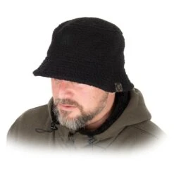 Fox Sherpa Bucket Hat Black