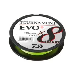 Daiwa Tournament X8 Braid EVO+ Chartreuse 135m